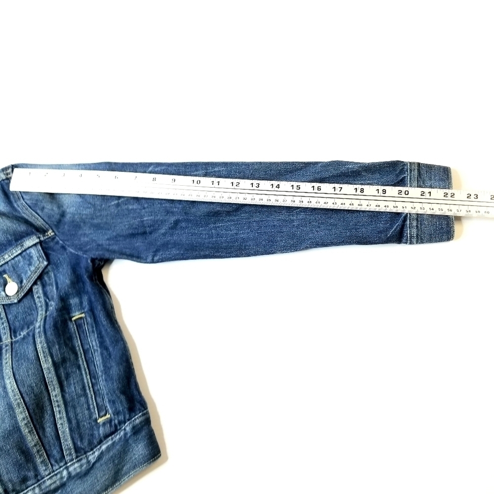 Levi’s Women's Trucker Blue Jean Jacket S40117 Dark Denim Size Small - Picture 9 of 13